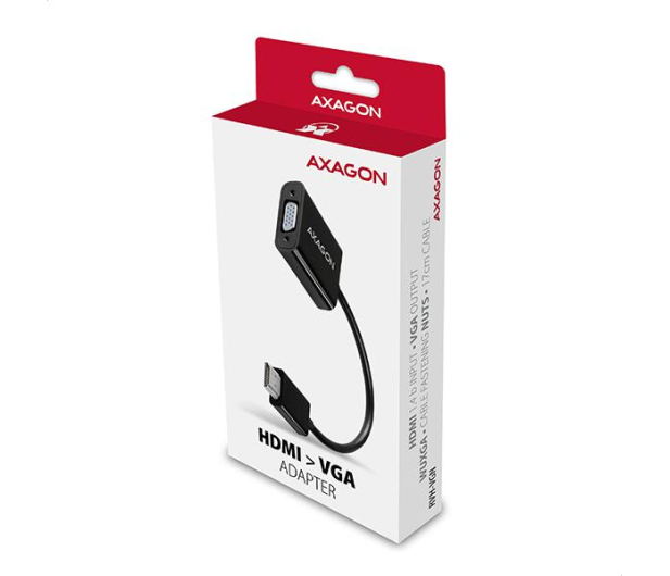 Axagon RVH-VGN, HDMI - VGA adapter, FullHD, 1920*1200 - 1353451 - zdjęcie 9
